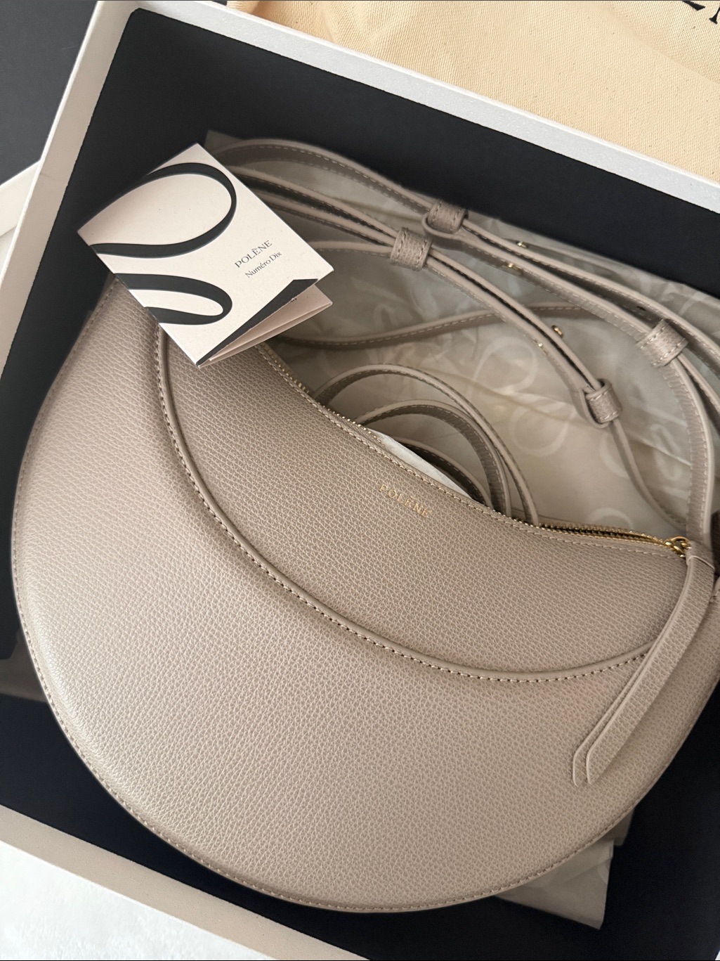 Polene Numero Dix Taupe Bag — image 3 of 3